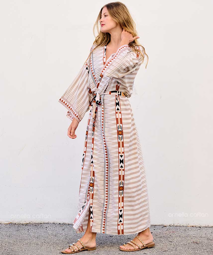 Lockerer, lässiger Kimono