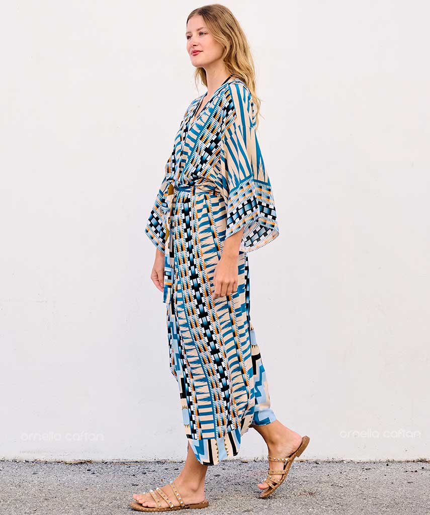 Lockerer, lässiger Kimono