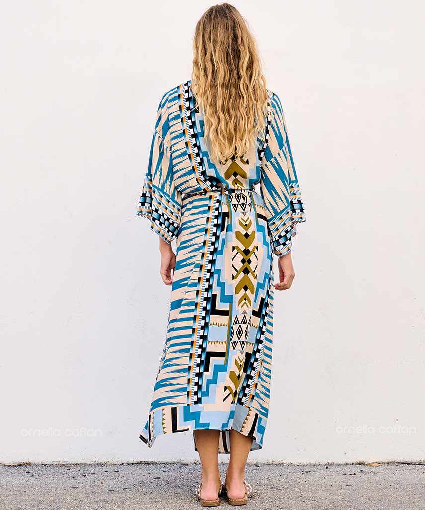 Lockerer, lässiger Kimono