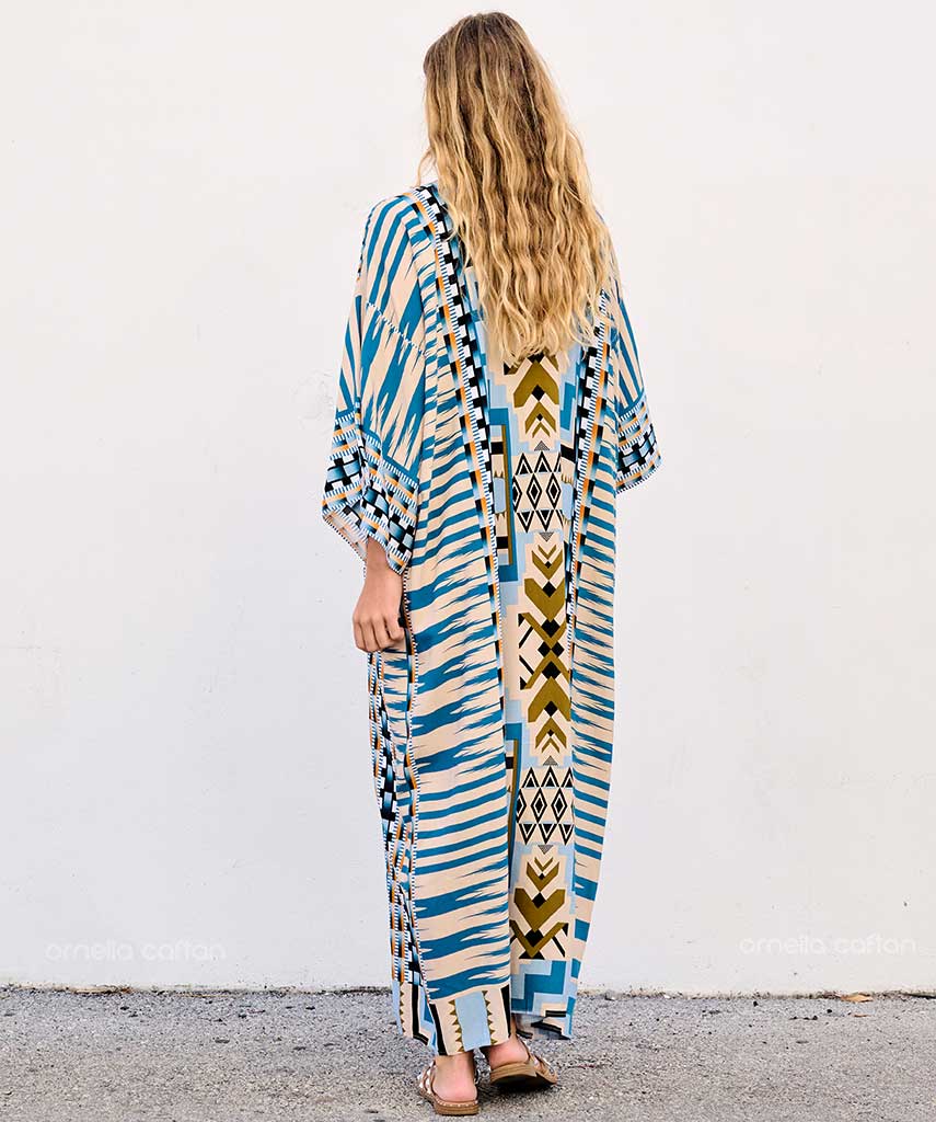 Lockerer, lässiger Kimono