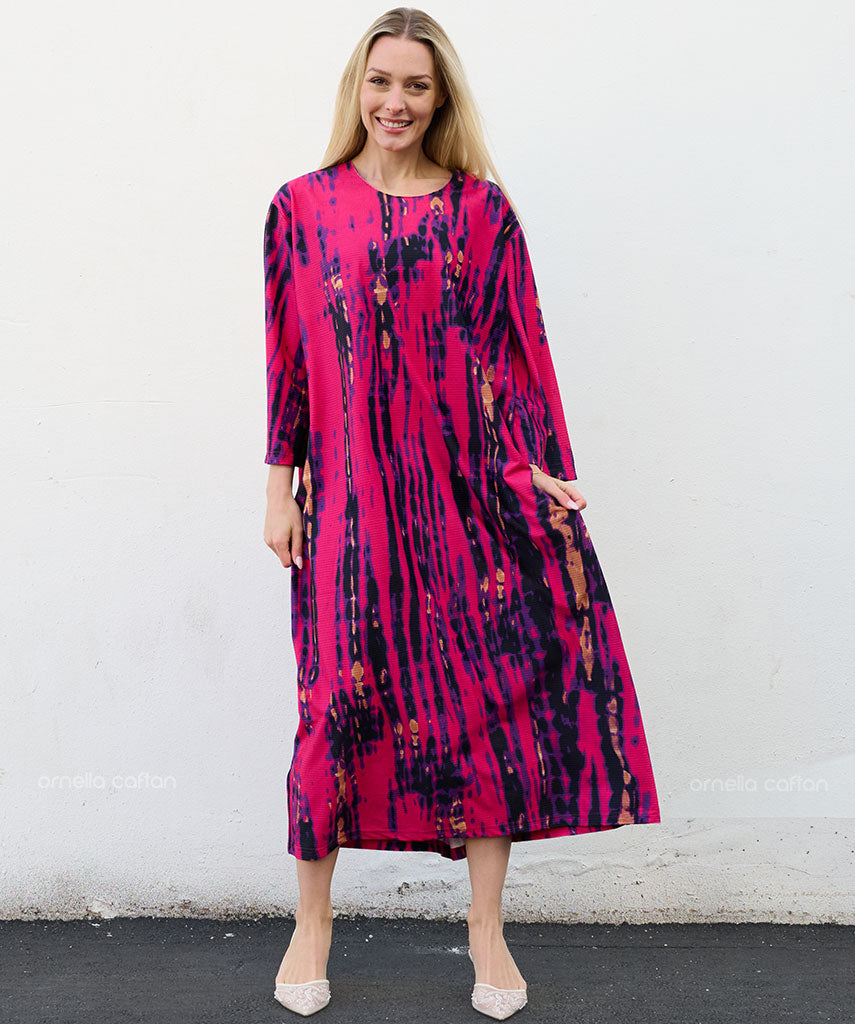 Warmer, gemütlicher Samt-Kaftan