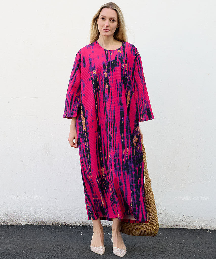 Warmer, gemütlicher Samt-Kaftan