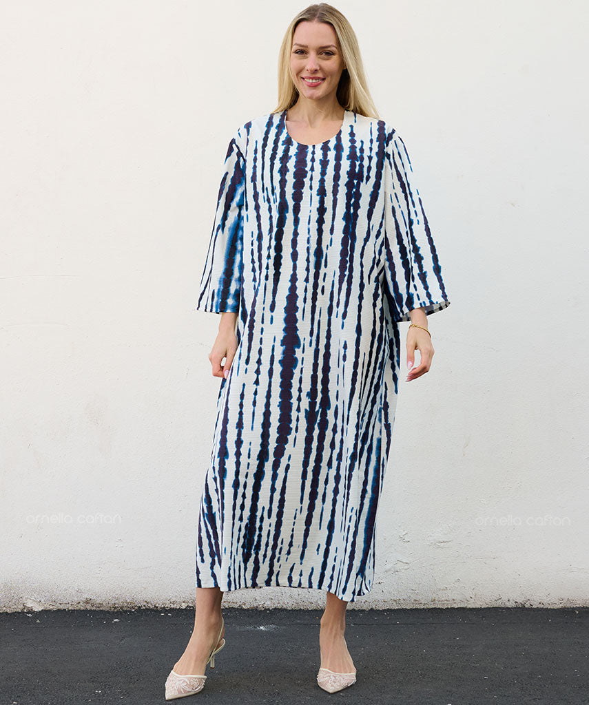 Warmer, gemütlicher Samt-Kaftan