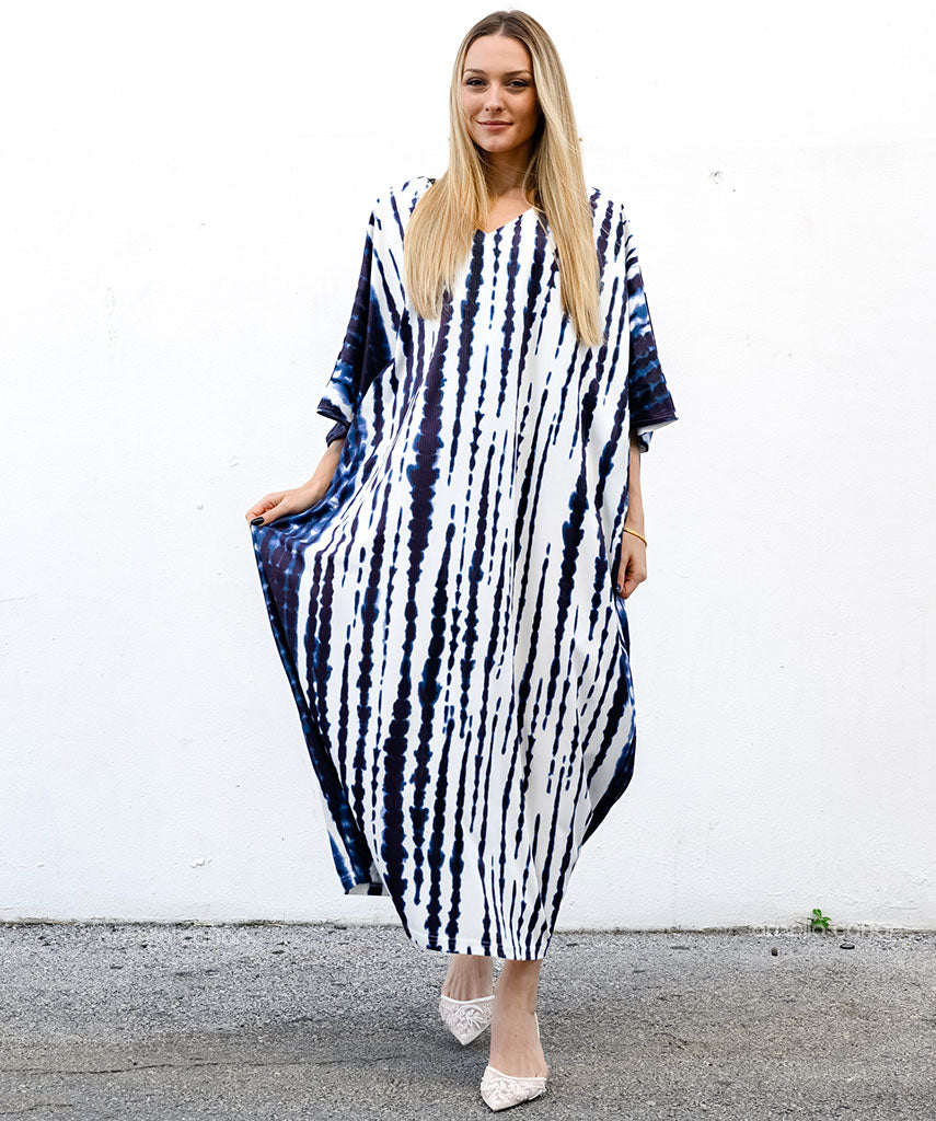 Warmer, gemütlicher Samt-Kaftan