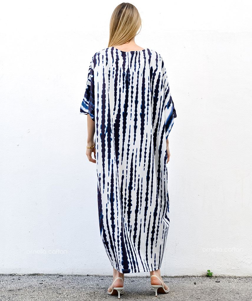 Warmer, gemütlicher Samt-Kaftan