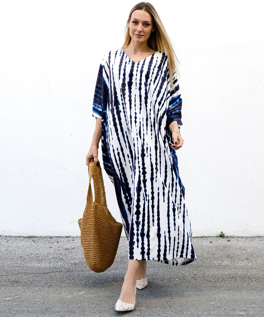 Warmer, gemütlicher Samt-Kaftan