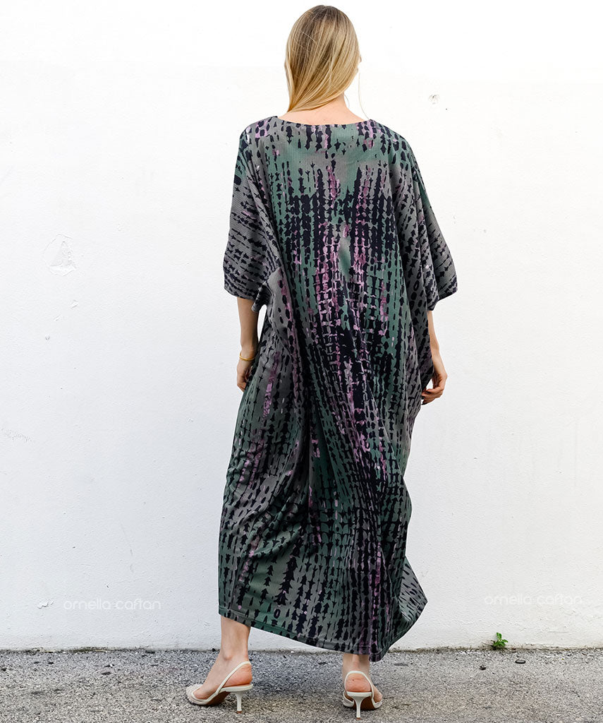 Warmer, gemütlicher Samt-Kaftan