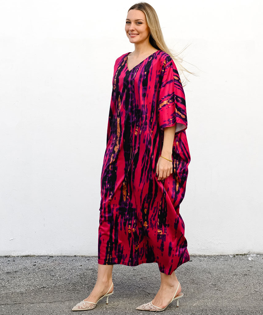 Warmer, gemütlicher Samt-Kaftan