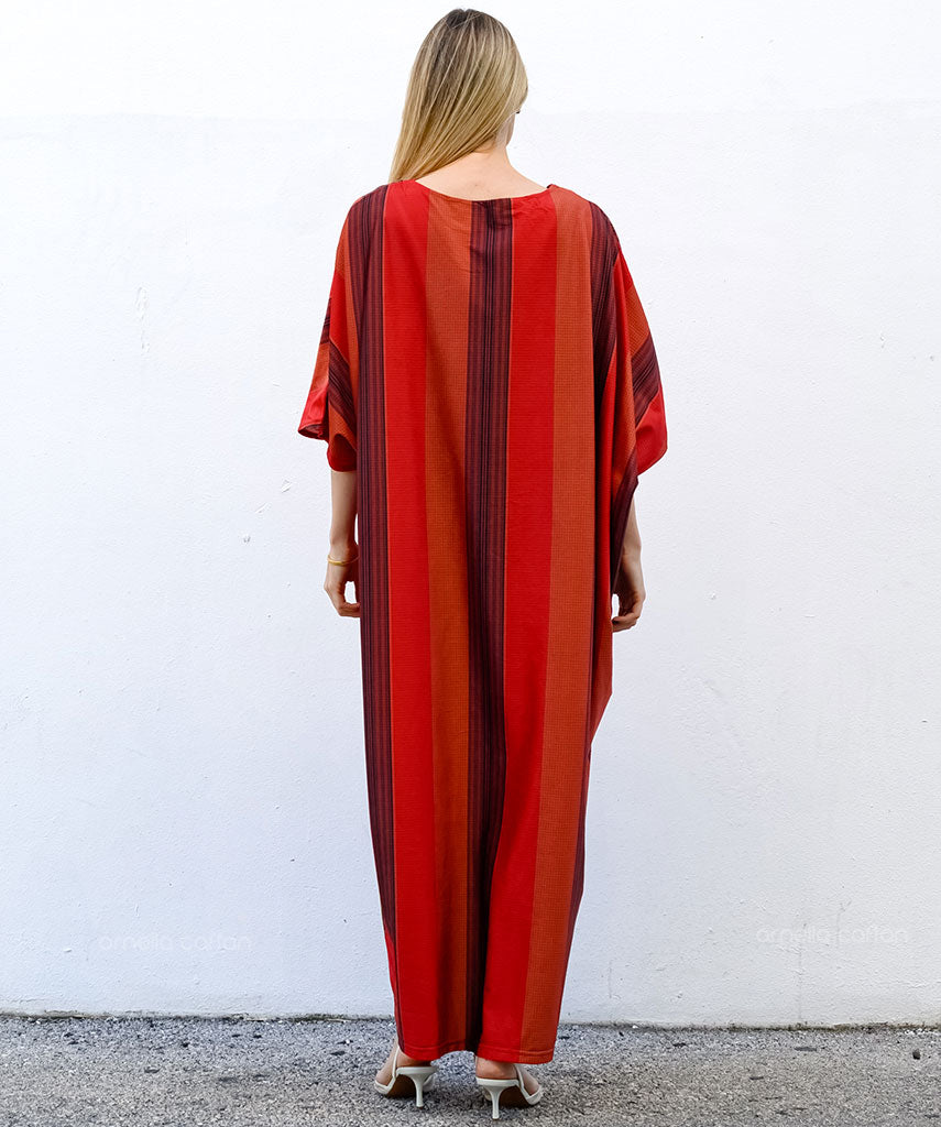 Warmer, gemütlicher Samt-Kaftan