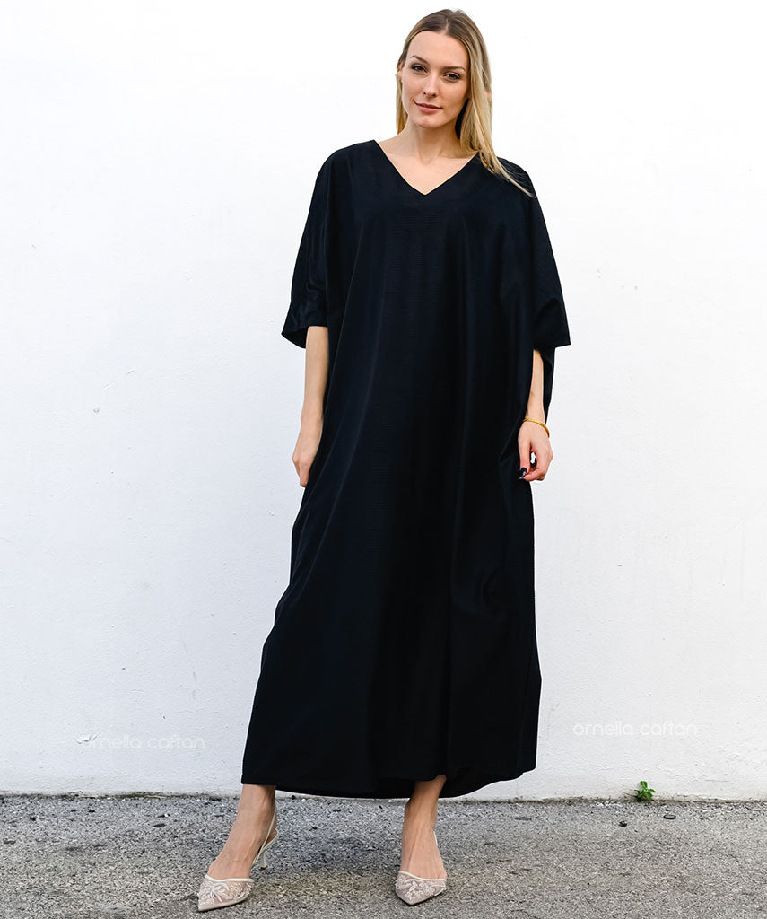 Warmer, gemütlicher Samt-Kaftan