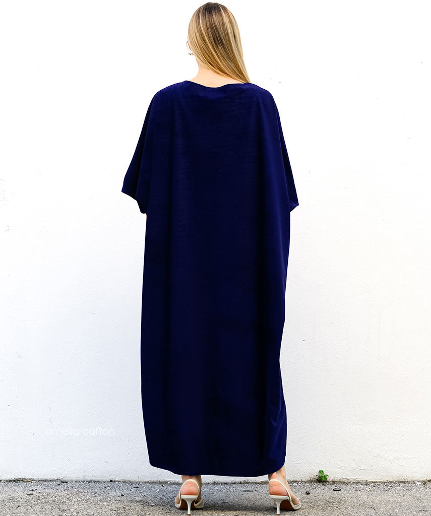 Warmer, gemütlicher Samt-Kaftan