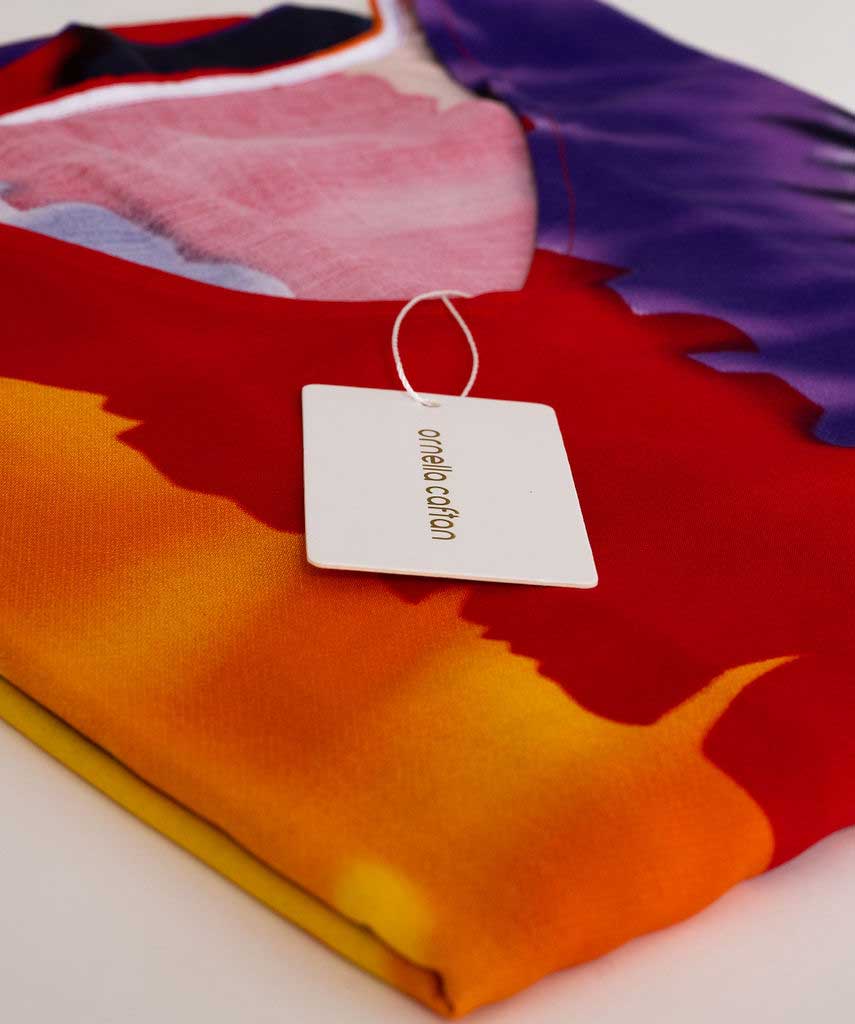 Lockerer, lässiger Kaftan