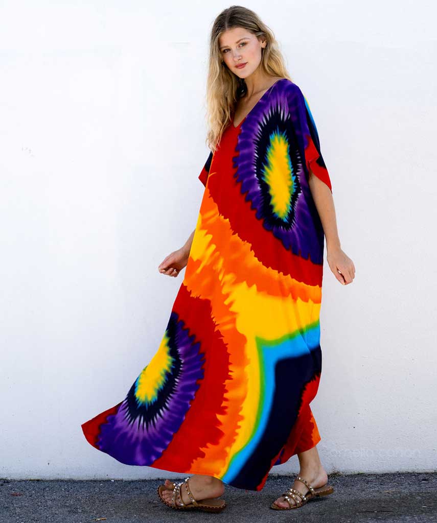 Lockerer, lässiger Kaftan