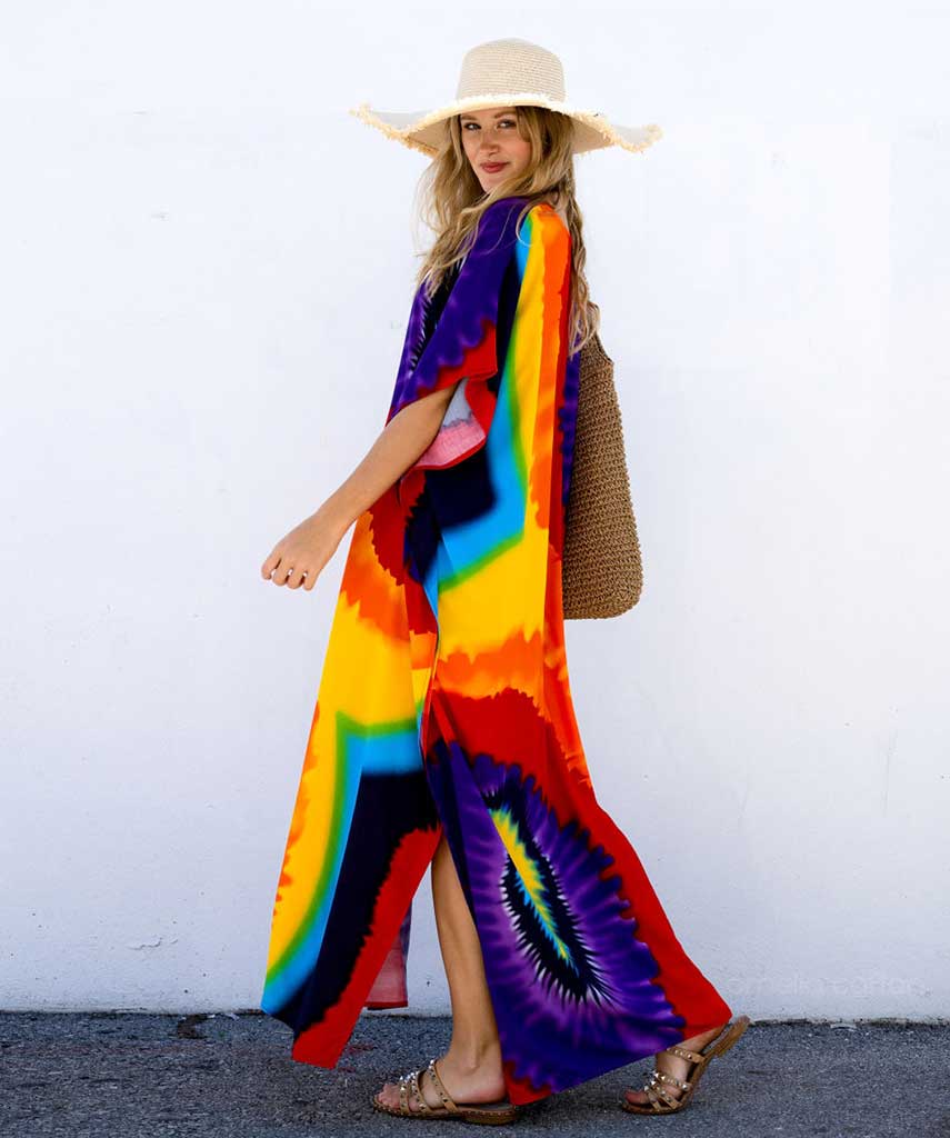 Lockerer, lässiger Kaftan