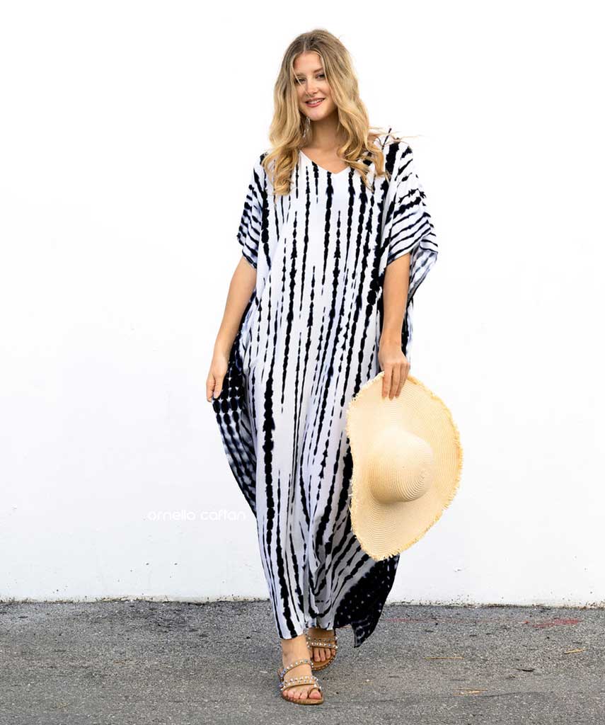Lockerer, lässiger Kaftan