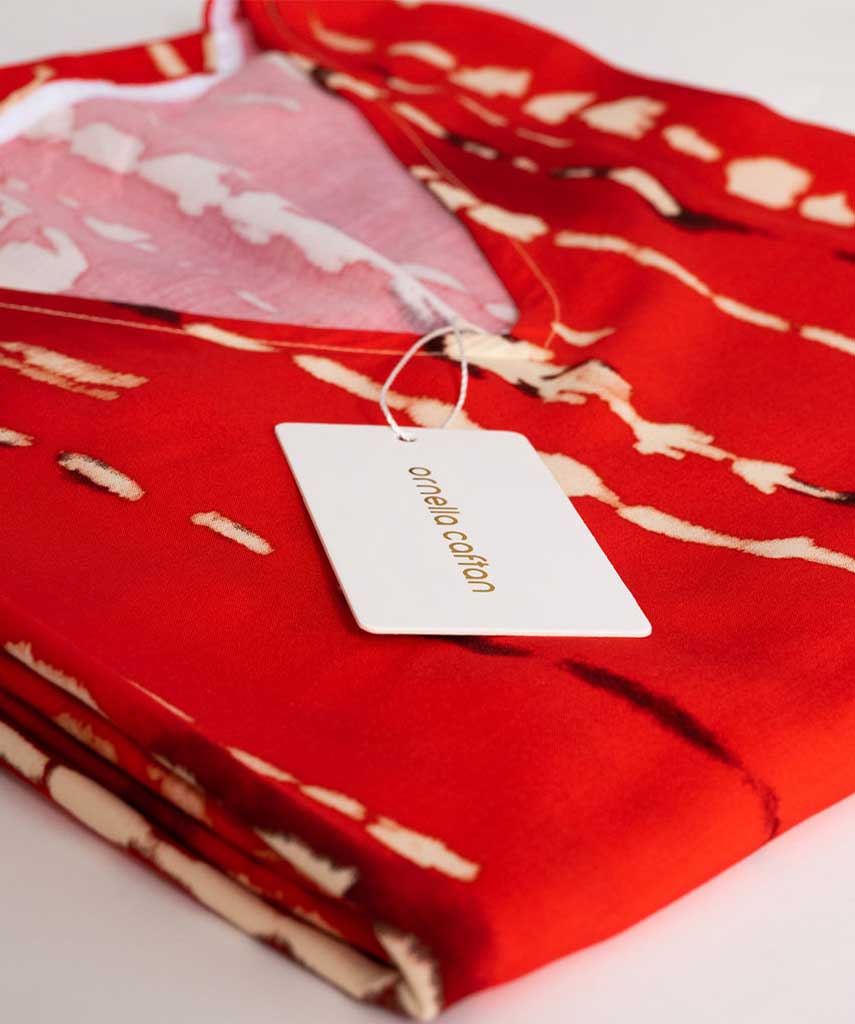 Lockerer, lässiger Kaftan