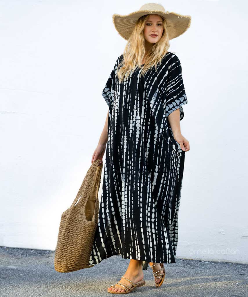 Lockerer, lässiger Kaftan