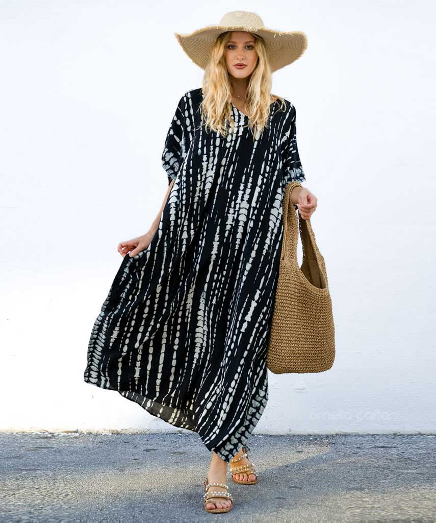 Lockerer, lässiger Kaftan