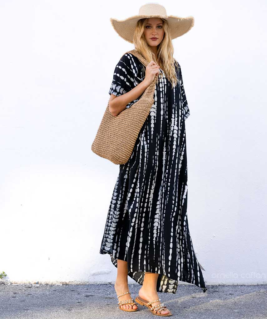 Lockerer, lässiger Kaftan