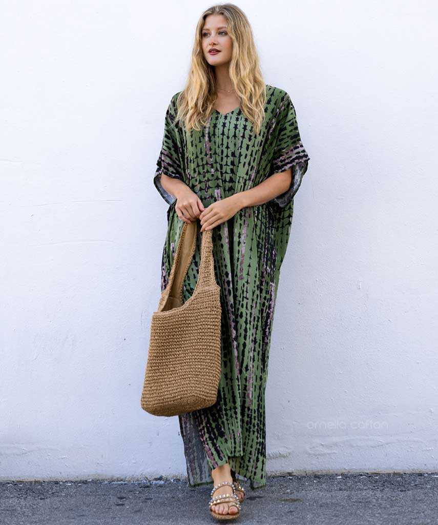 Lockerer, lässiger Kaftan