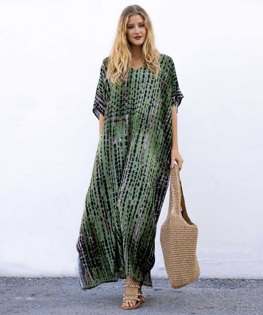 Lockerer, lässiger Kaftan