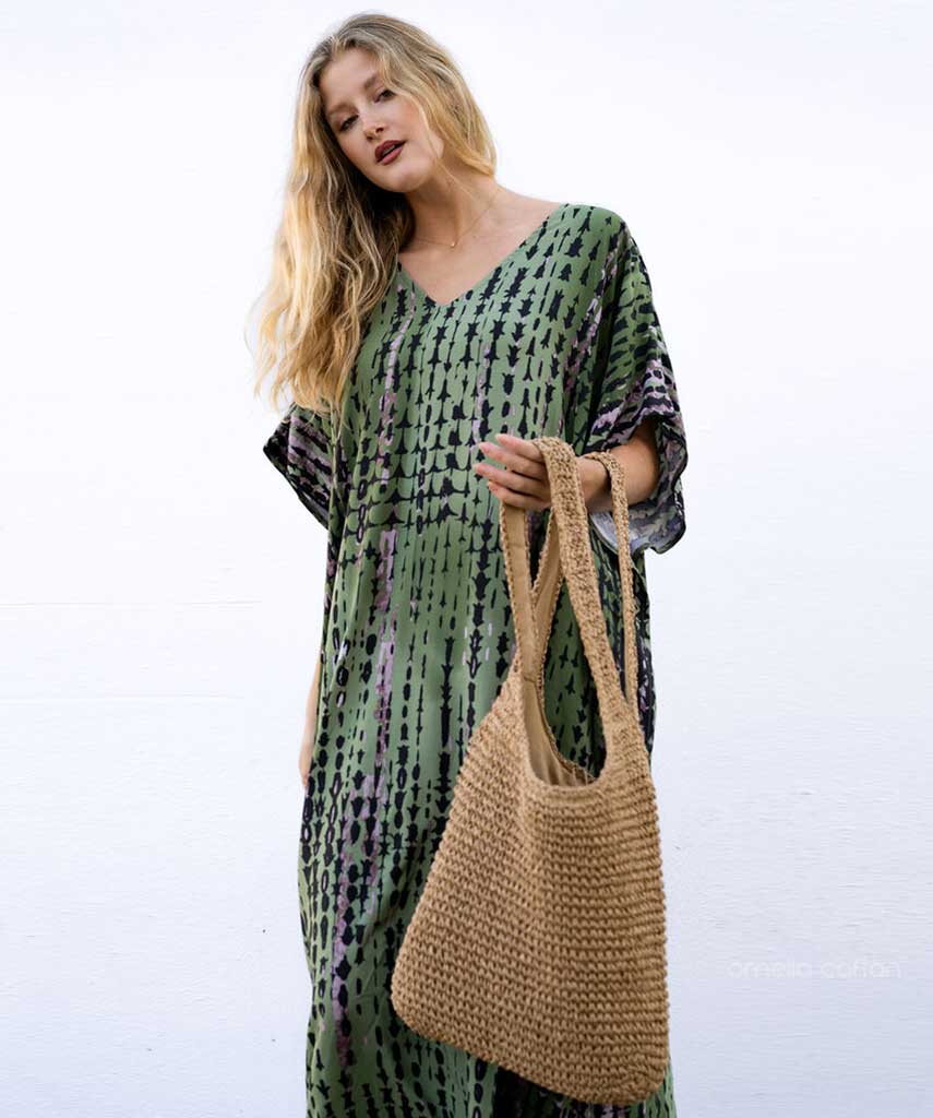 Lockerer, lässiger Kaftan