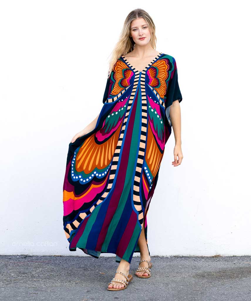 Lockerer, lässiger Kaftan