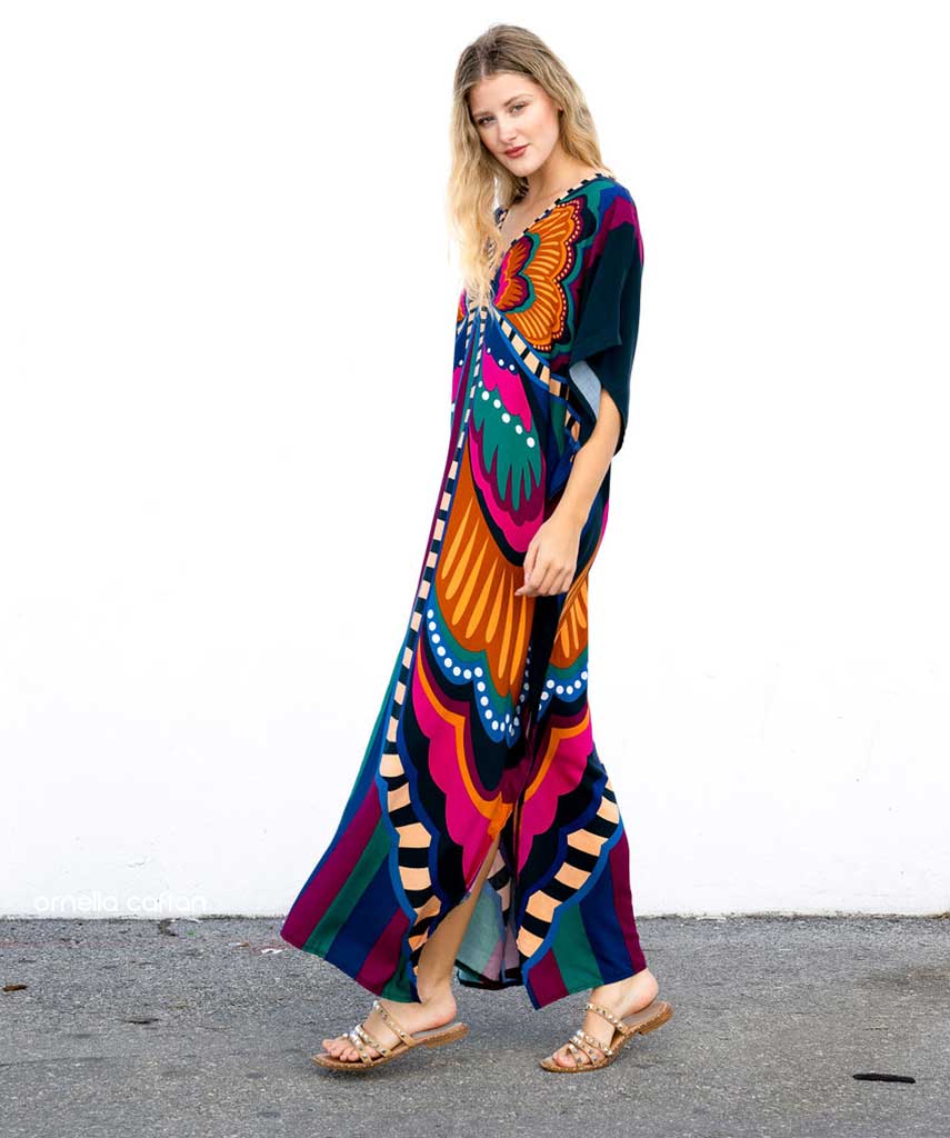 Lockerer, lässiger Kaftan