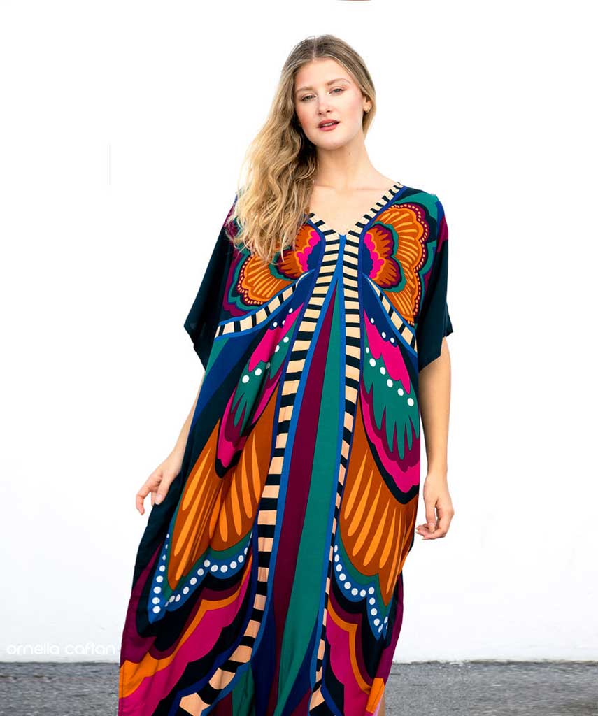 Lockerer, lässiger Kaftan