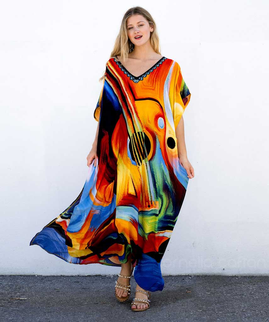 Lockerer, lässiger Kaftan