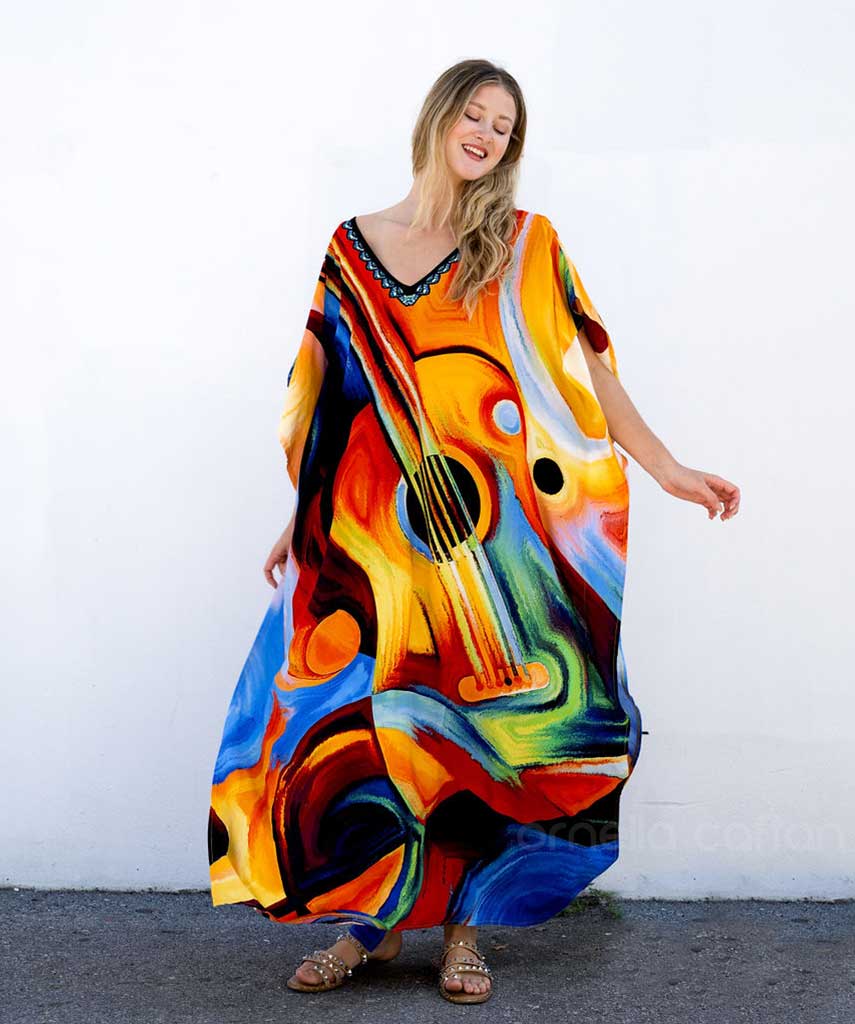 Lockerer, lässiger Kaftan