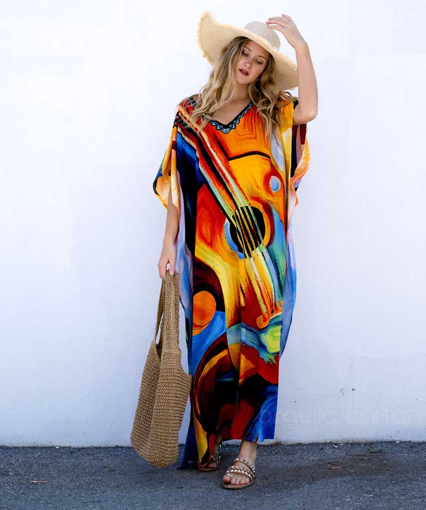 Lockerer, lässiger Kaftan