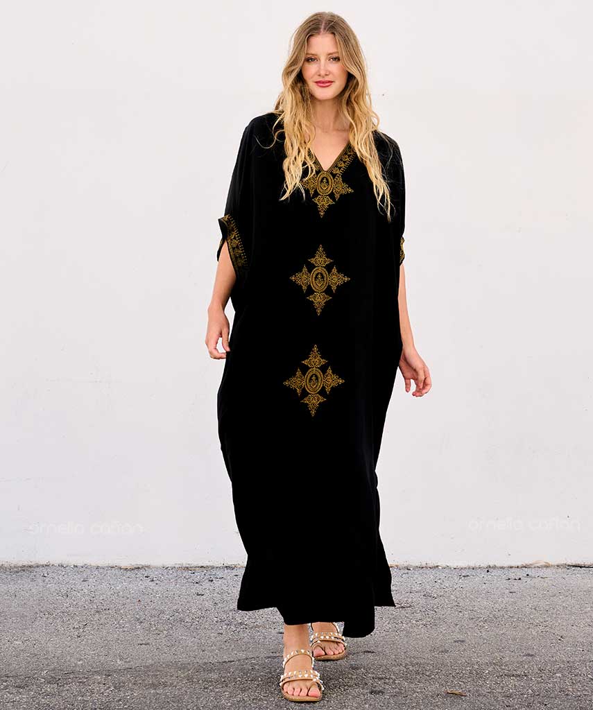 Lockerer, lässiger Kaftan