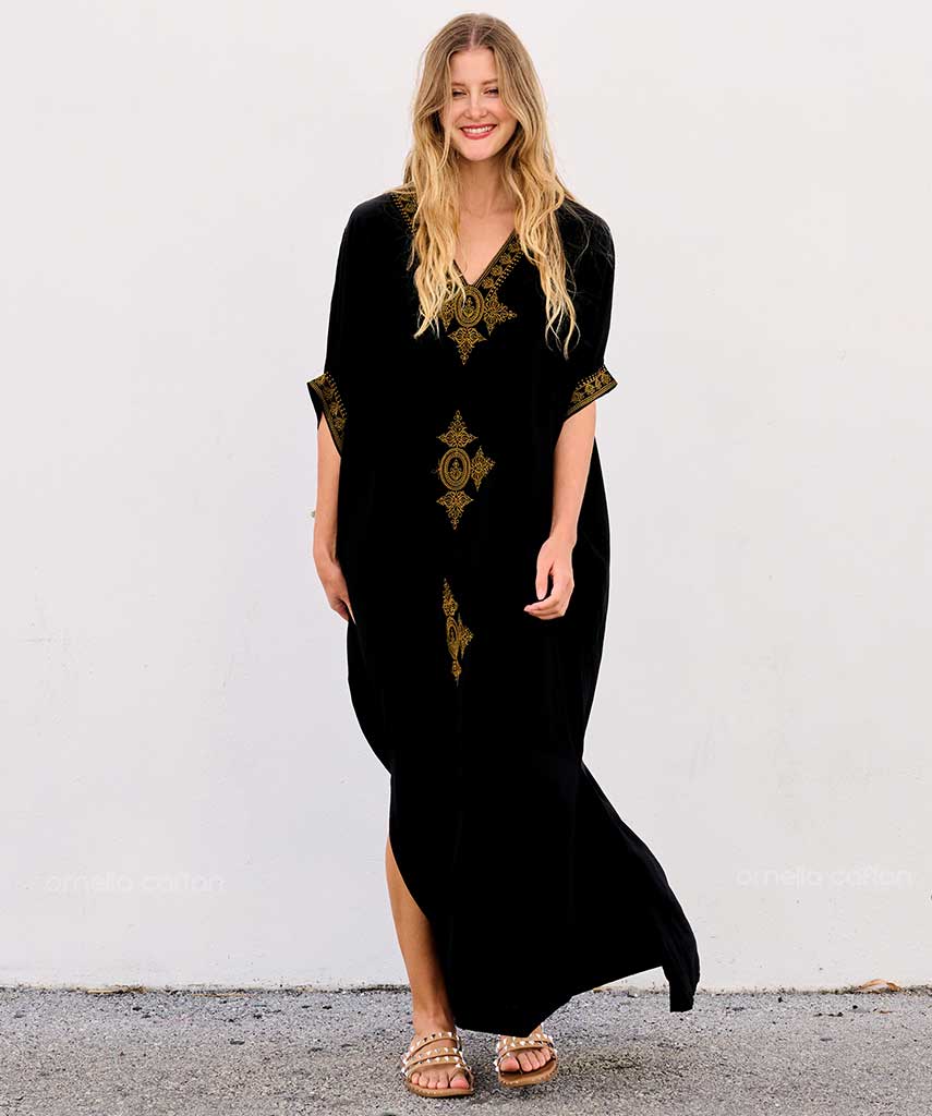 Lockerer, lässiger Kaftan