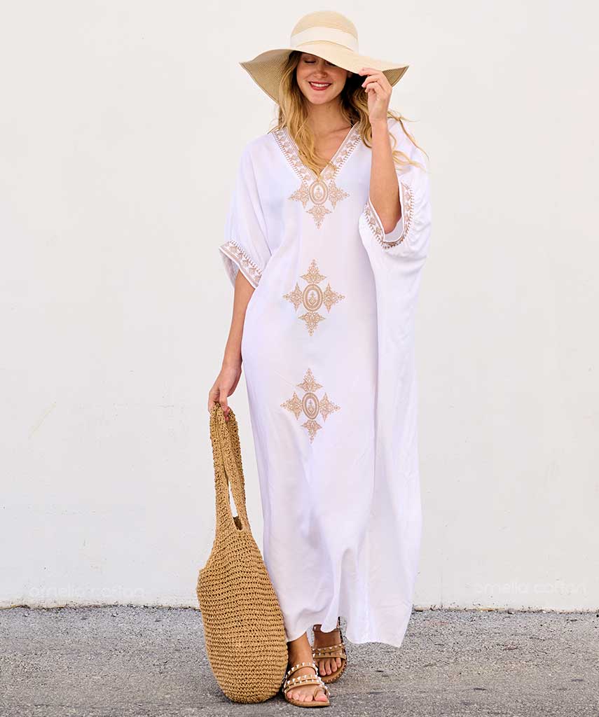 Lockerer, lässiger Kaftan