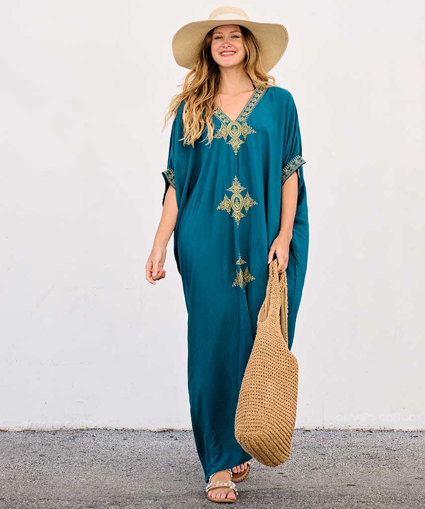 Lockerer, lässiger Kaftan