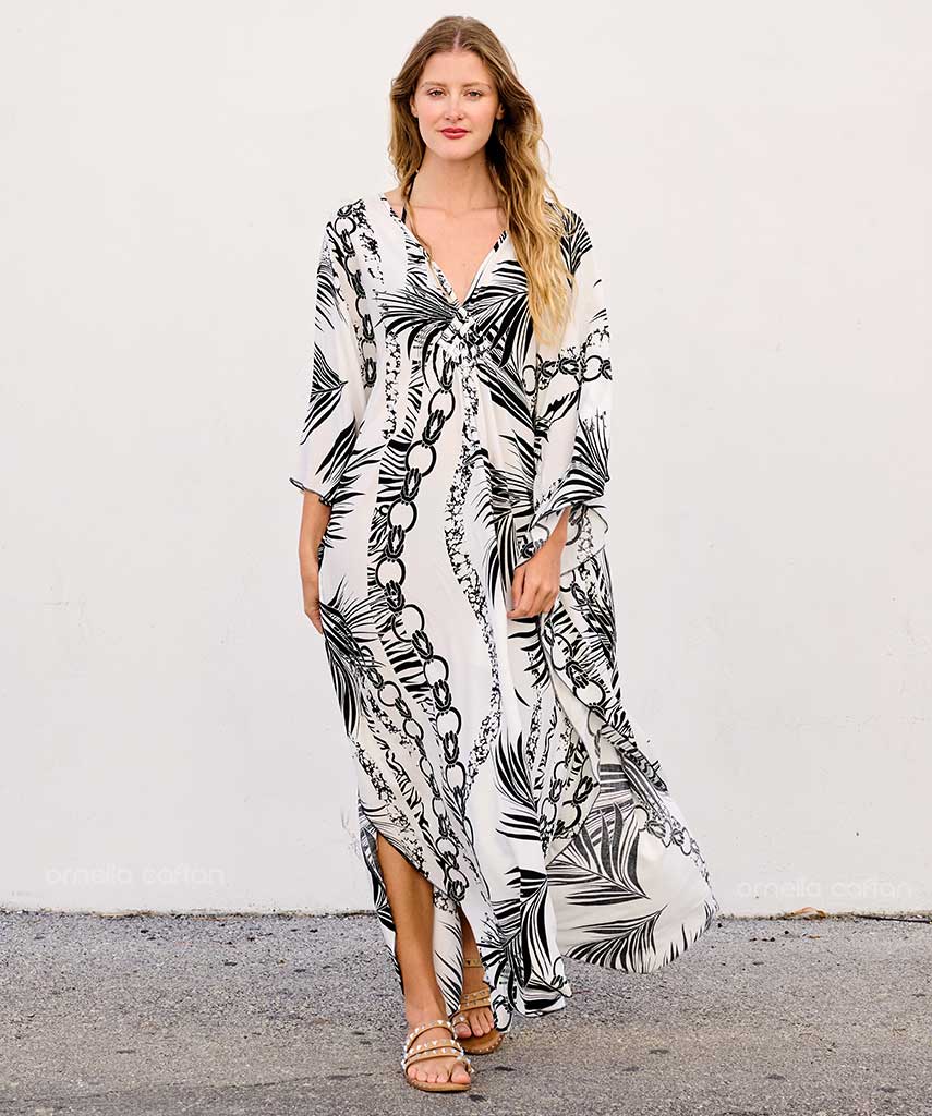 Lockerer, lässiger Kaftan
