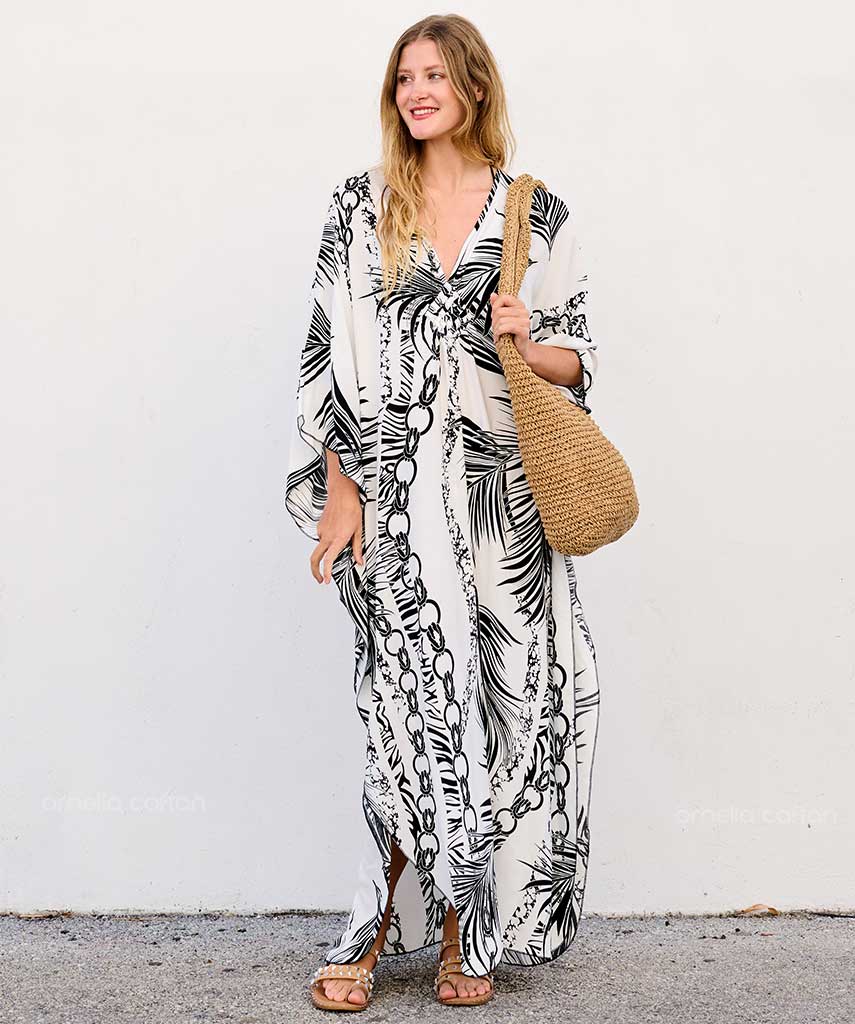 Lockerer, lässiger Kaftan