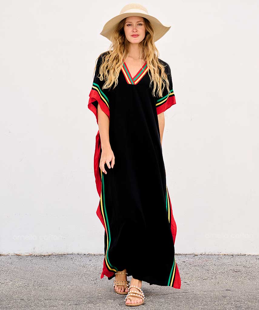 Lockerer, lässiger Kaftan