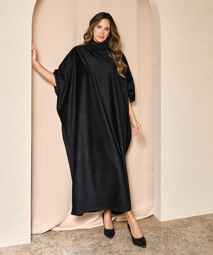 Warmer, gemütlicher Samt-Kaftan