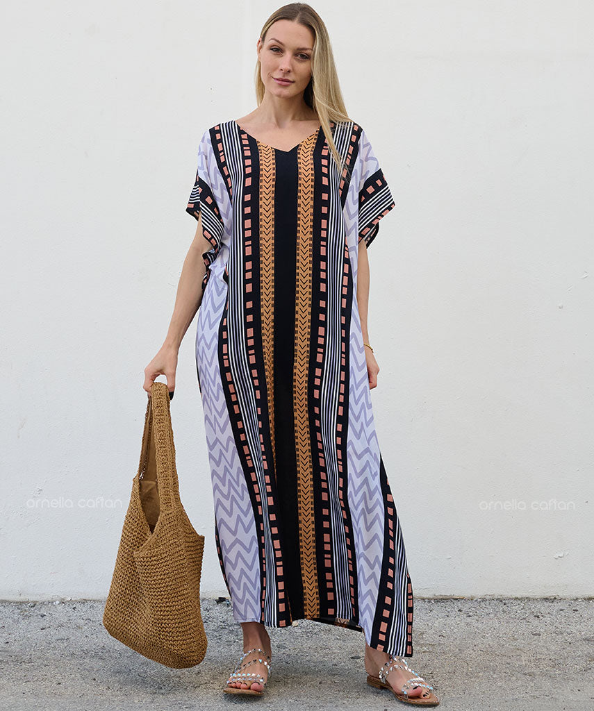 Lockerer, lässiger Kaftan