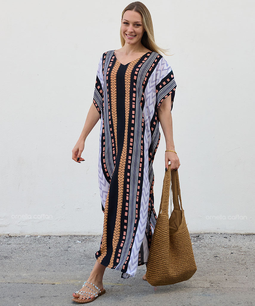 Lockerer, lässiger Kaftan