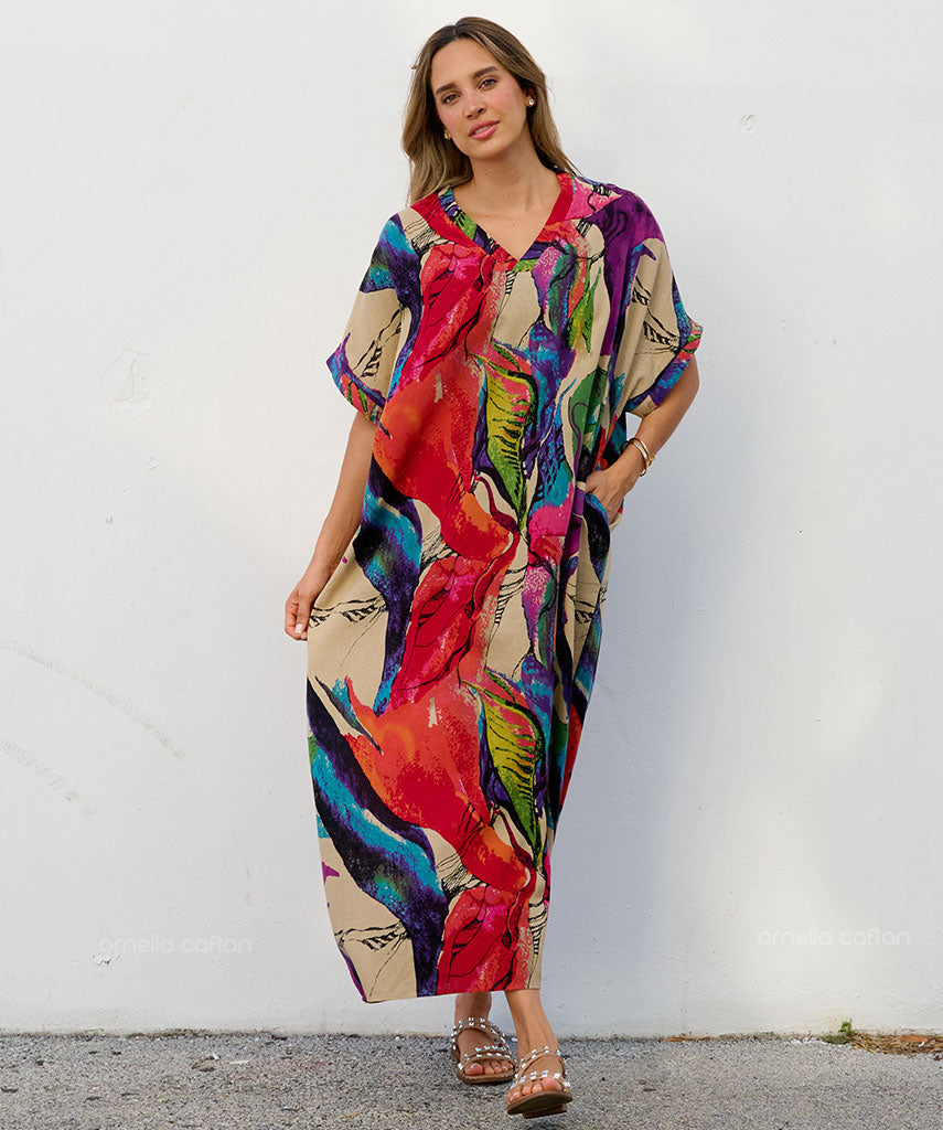 Lässiges Kleid mit Taschen