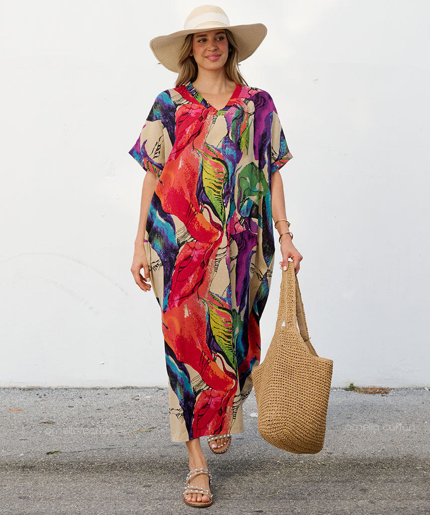 Lässiges Kleid mit Taschen