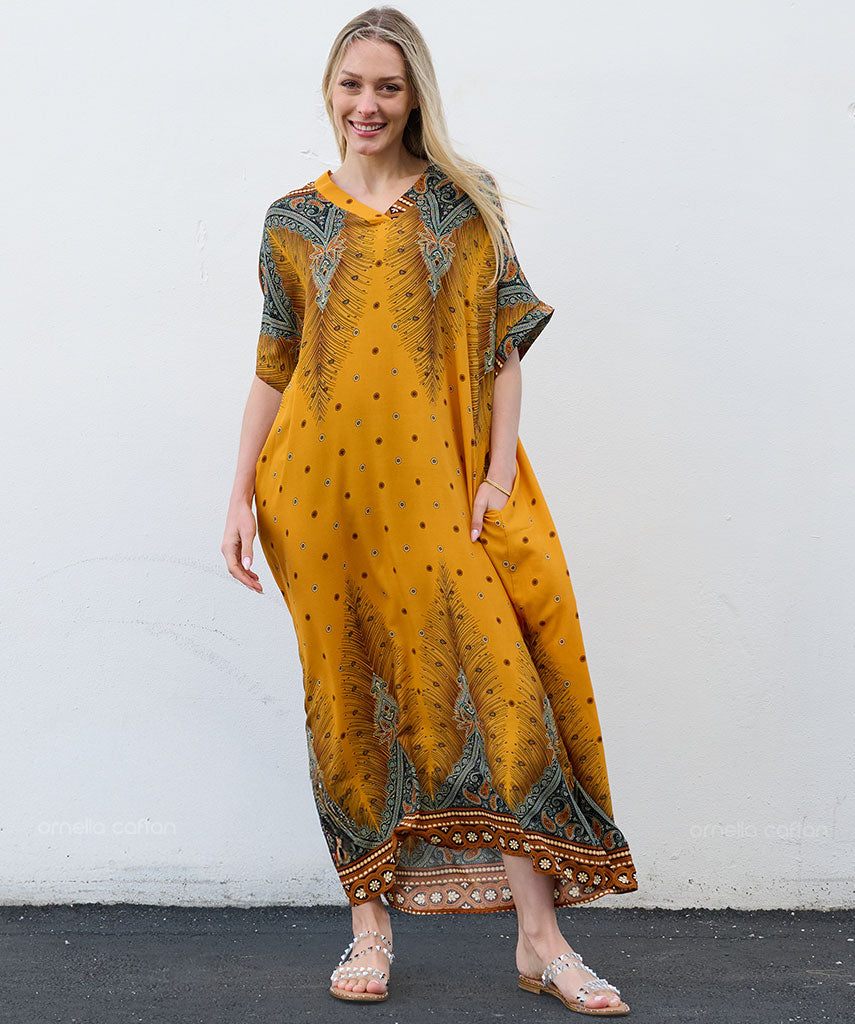 Lässiges Kleid mit Taschen