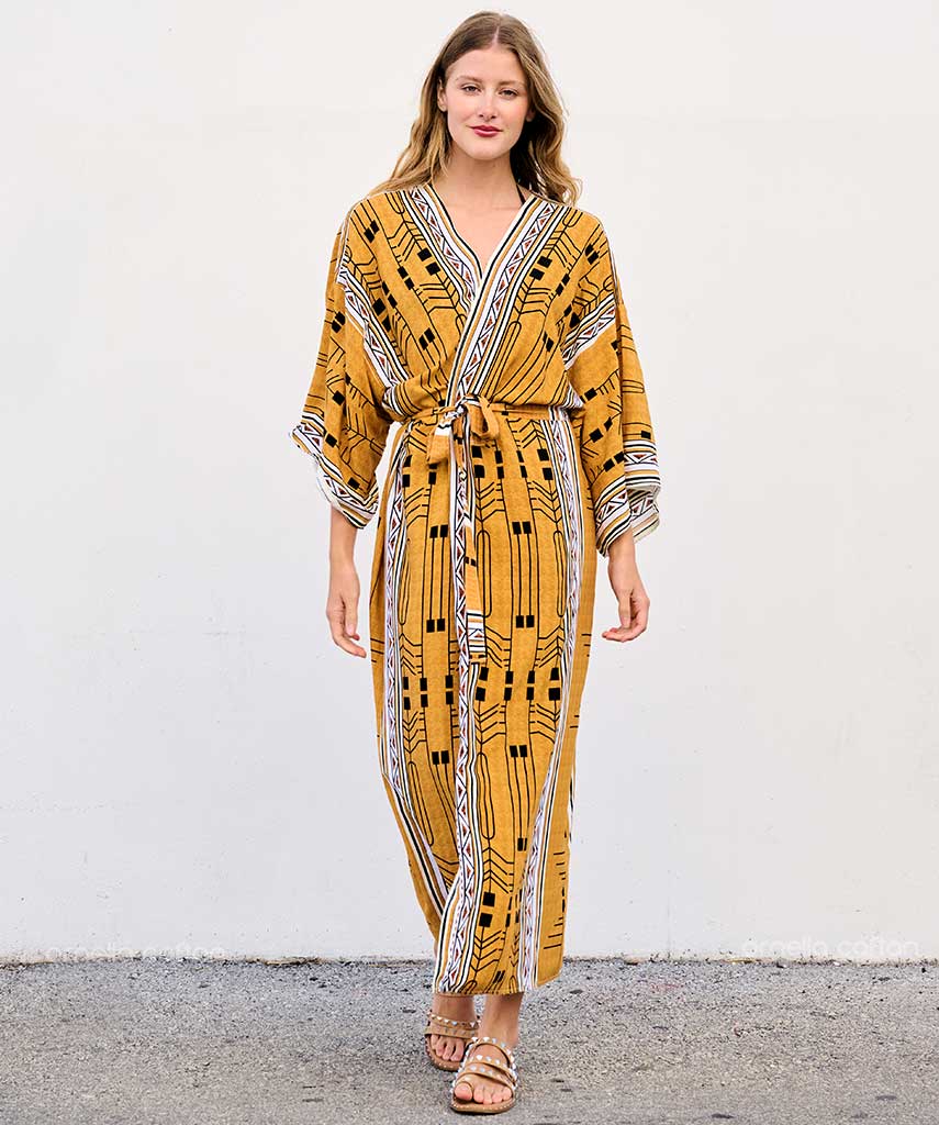 Lockerer, lässiger Kimono