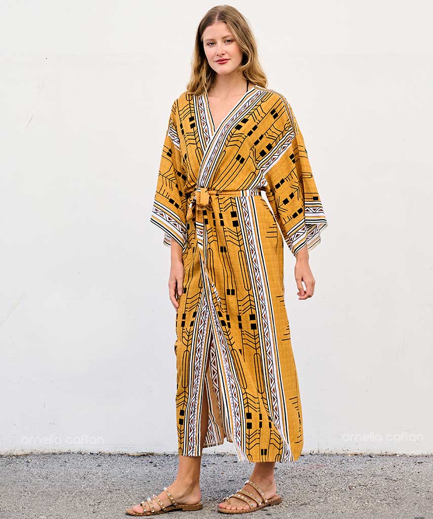 Lockerer, lässiger Kimono