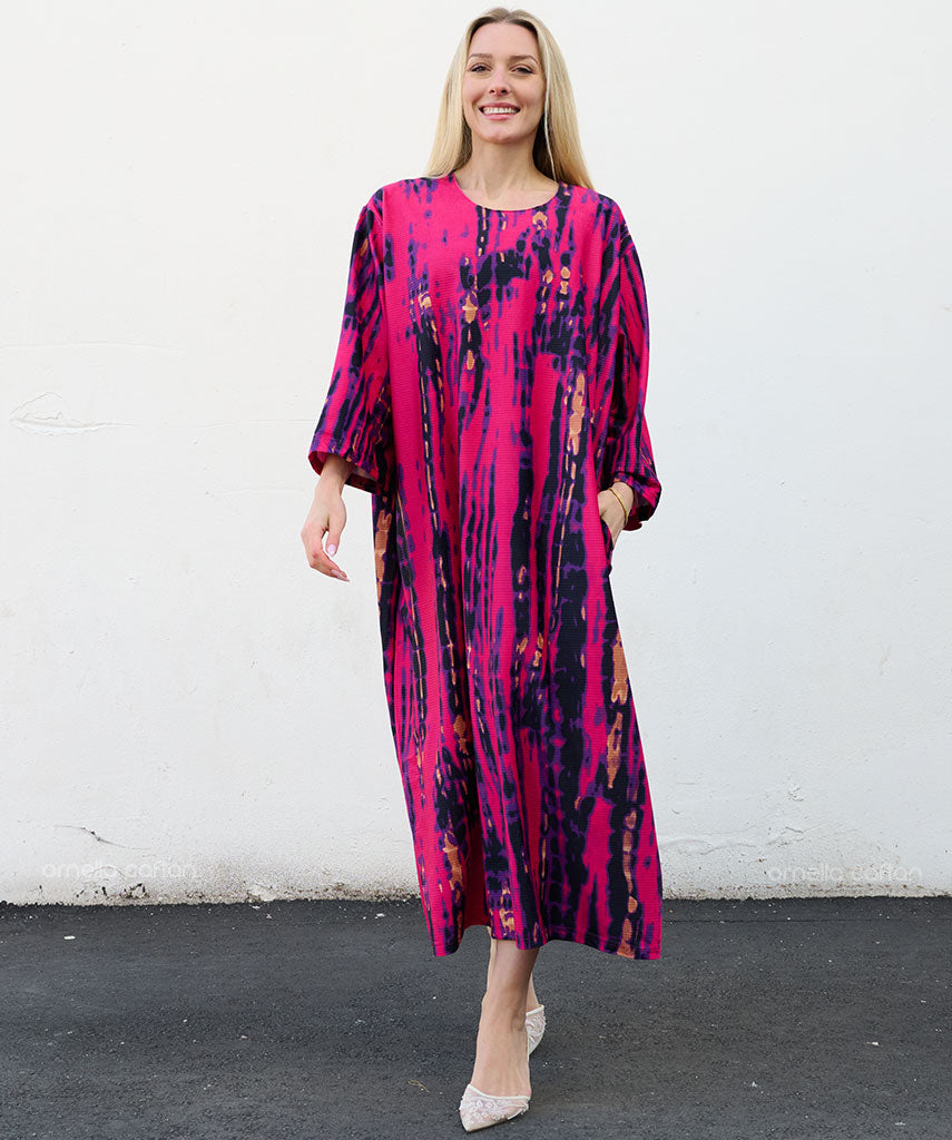 Warmer, gemütlicher Samt-Kaftan