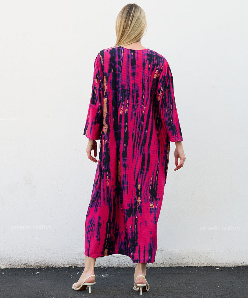 Warmer, gemütlicher Samt-Kaftan