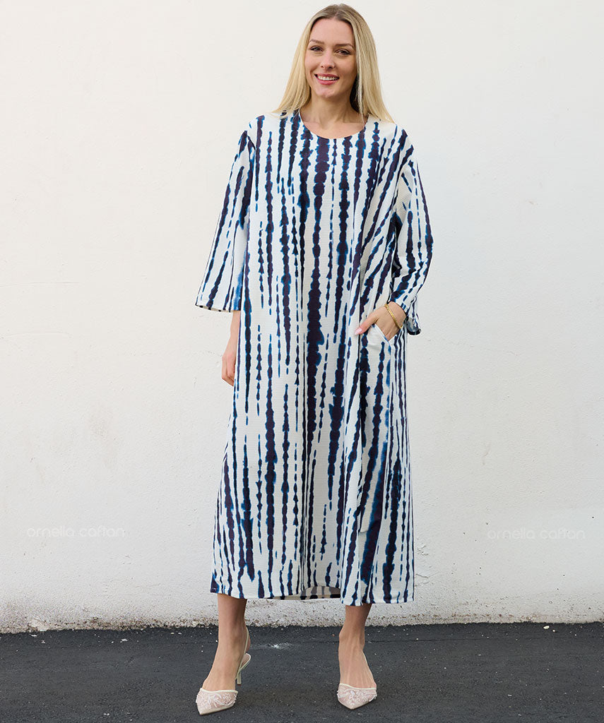Warmer, gemütlicher Samt-Kaftan